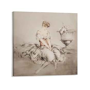 ルイ・イカール、「バレリーナ」、豪華限定版画集画・定価１０万円/額付 ルイ・イカール、「バレリーナ」、豪華限定版画集画・定価10万